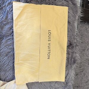 Louis Vuitton Yellow Dust Bag